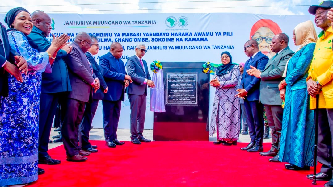 Rais Dkt. Samia Azindua Miundombinu na Mradi wa Mabasi Yaendayo Haraka awamu ya Pili, Awataka wananchi Kulinda Miundombinu.